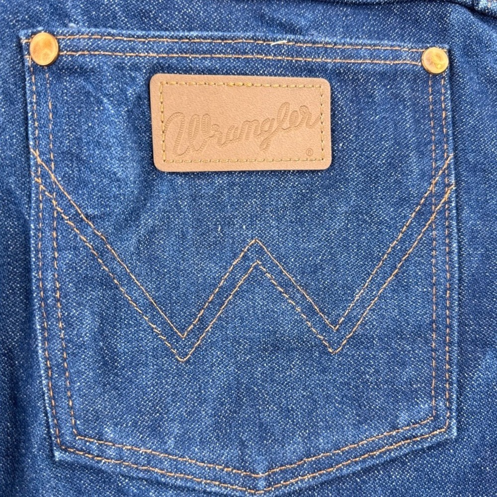 Wrangler Jeans Mens 36X30 Blue Denim Cowboy Cut Original Fit USA Made Vintage - Picture 13 of 14